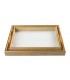 BANDEJA CRISTAL 40*30*5CM 135153