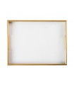 BANDEJA CRISTAL 35*25*5CM 135153