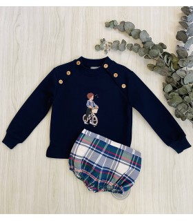 SUDADERA+PANTALON IM037/21023 MON PETIT BONBON