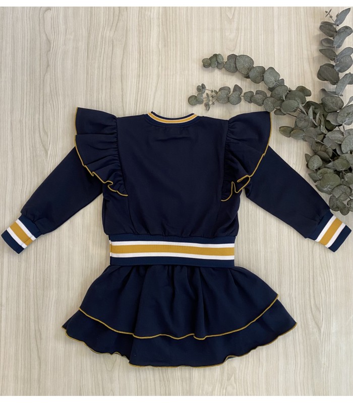 SUDADERA+FALDA IM154/5 MON PETIT BONBON