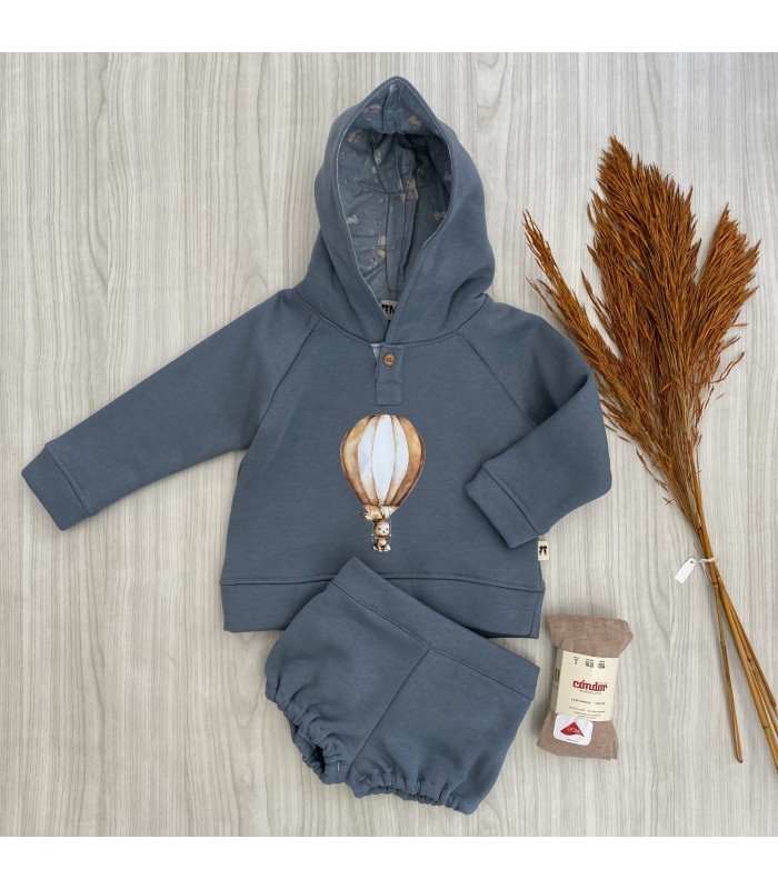 SUDADERA+BOMBACHO NIÑO 8916 MRT CONEJO LA MARTINICA