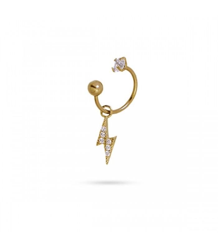 PIERCING ACERO CON CIRCONITAS CPE867