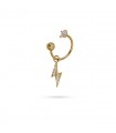 PIERCING ACERO CON CIRCONITAS CPE867