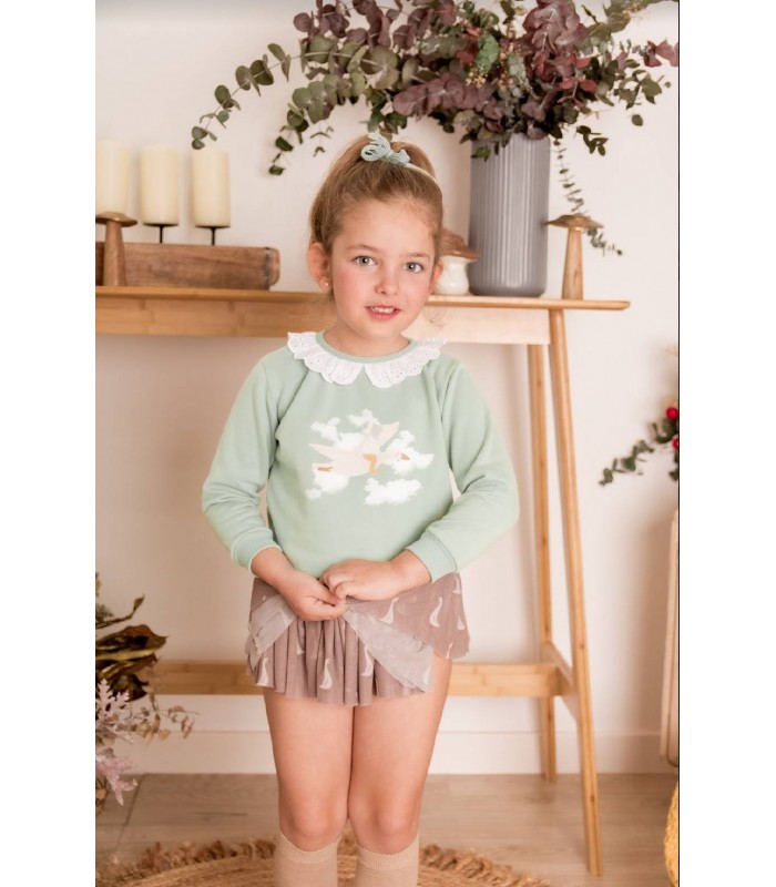 SUDADERA+BRAGUITA IM091/3 MON PETIT BONBON