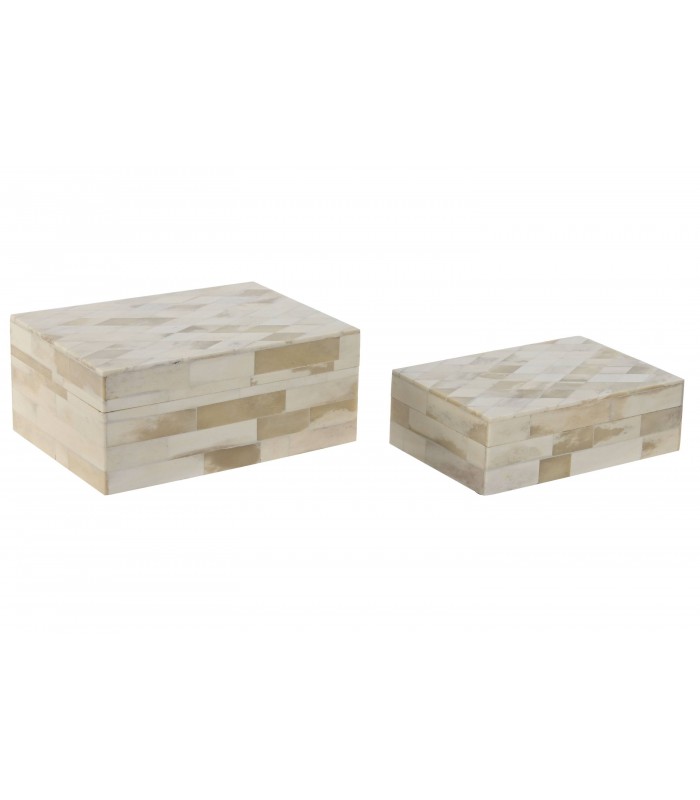 CAJA MANGO HUESO 18*13*8CM LD-214534