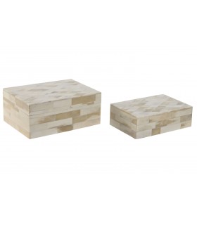 CAJA MANGO HUESO 15.5*10.5*5CM LD-214534
