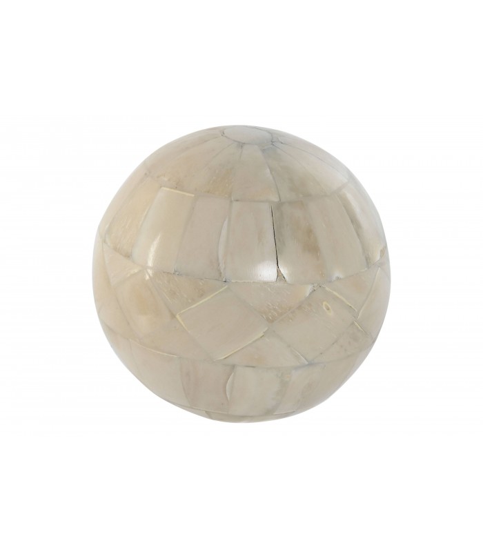 BOLA DECORACION MANGO HUESO 10CM LD-214538