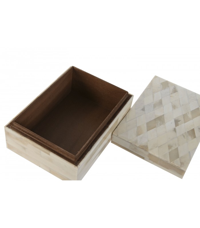 CAJA MANGO HUESO 15.5*10.5*5CM LD-214534