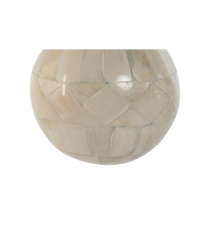 BOLA DECORACION MANGO HUESO 10CM LD-214538