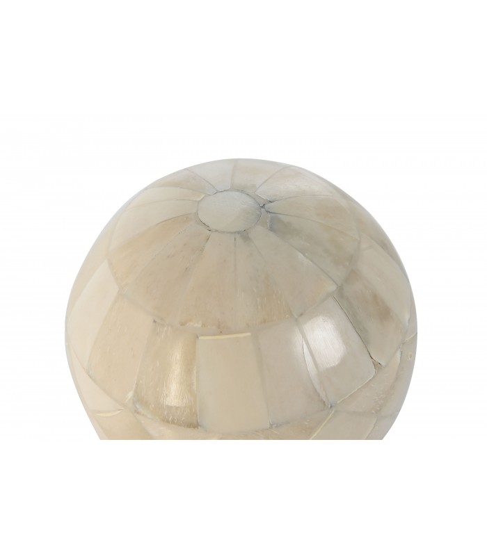 BOLA DECORACION MANGO HUESO 10CM LD-214538