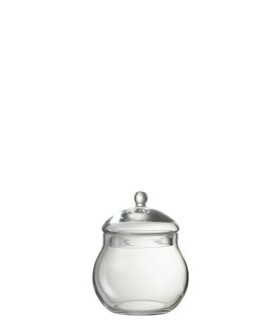 BOMBONERA CRISTAL 15*15*19CM 28849
