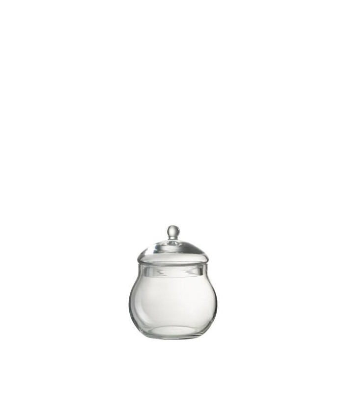 BOMBONERA CRISTAL 15*15*19CM 28849