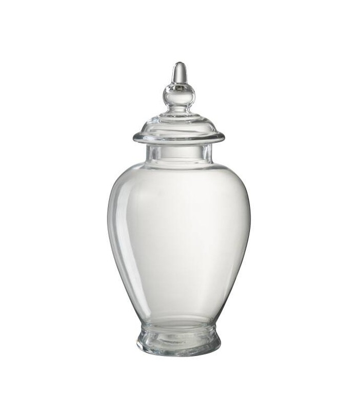 BOMBONERA CRISTAL 25*25*51CM 28851