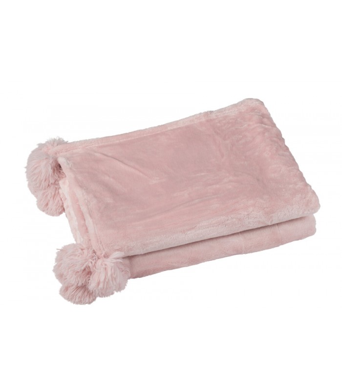 PLAID POMPON 170*130CM 3481