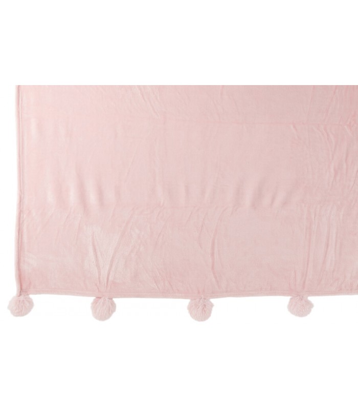 PLAID POMPON 170*130CM 3481