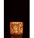 PORTAVELAS 9*9*10CM 37326