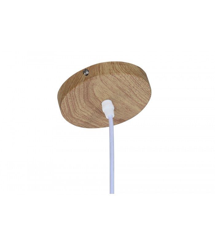 LAMPARA TECHO BAMBU 50*50*55CM LA-214450