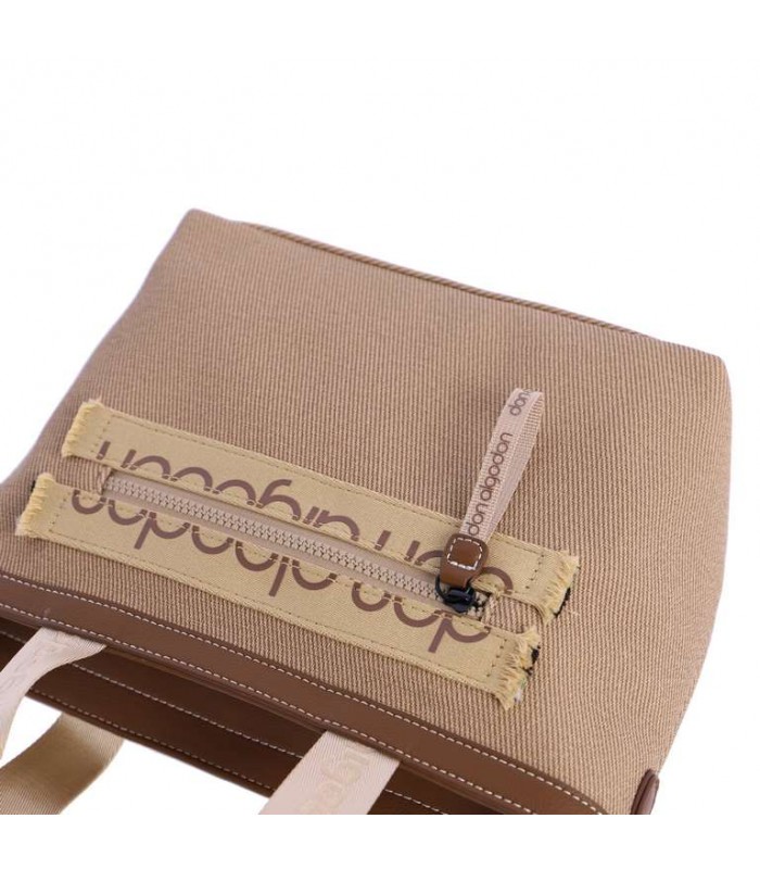 BOLSO DE MANO OQI7822004 BEIG