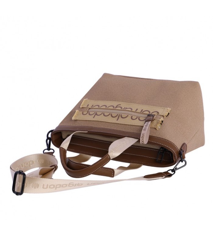 BOLSO DE MANO OQI7822004 BEIG
