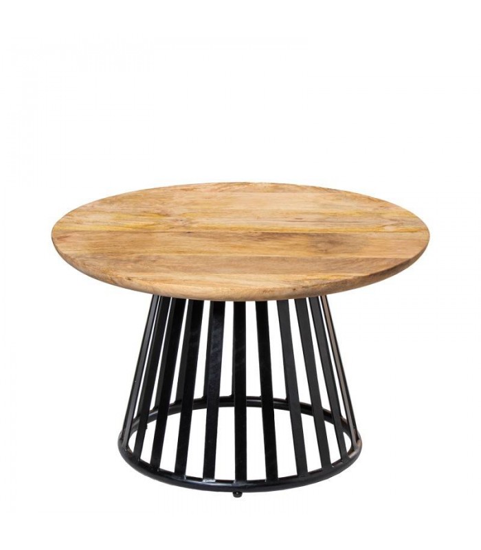 MESA MADERA MANGO Ø60CM 83653