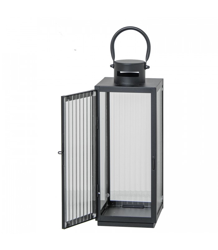 SET/3 FAROLES METAL 11x10x22+13x12x32+17x16x40CM 61371