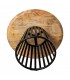 MESA MADERA MANGO Ø60CM 83653