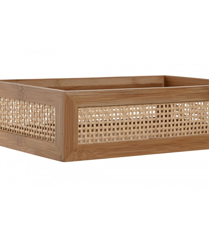 BANDEJA BAMBU/RATAN 26*17*7CM PC-217534
