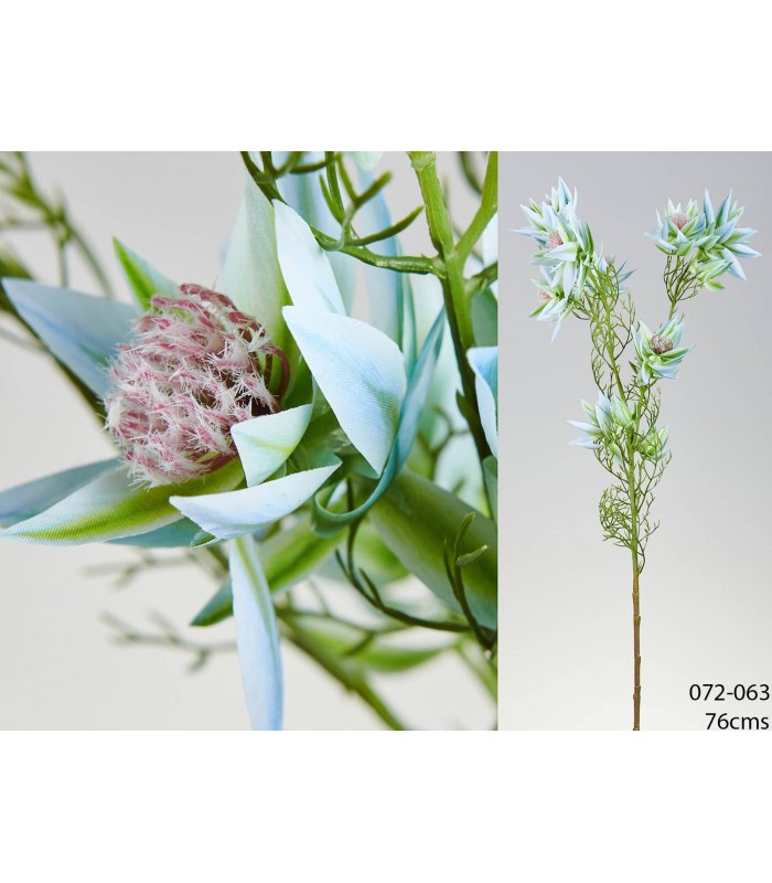 FLOR NUPCIAL AZUL 76CM 072-063