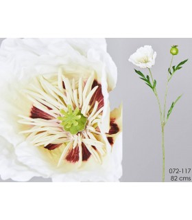 AMAPOLA BLANCA 82CM 072-117