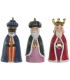 SET/3 REYES MAGOS 9.5*7.5*20CM NV-214206