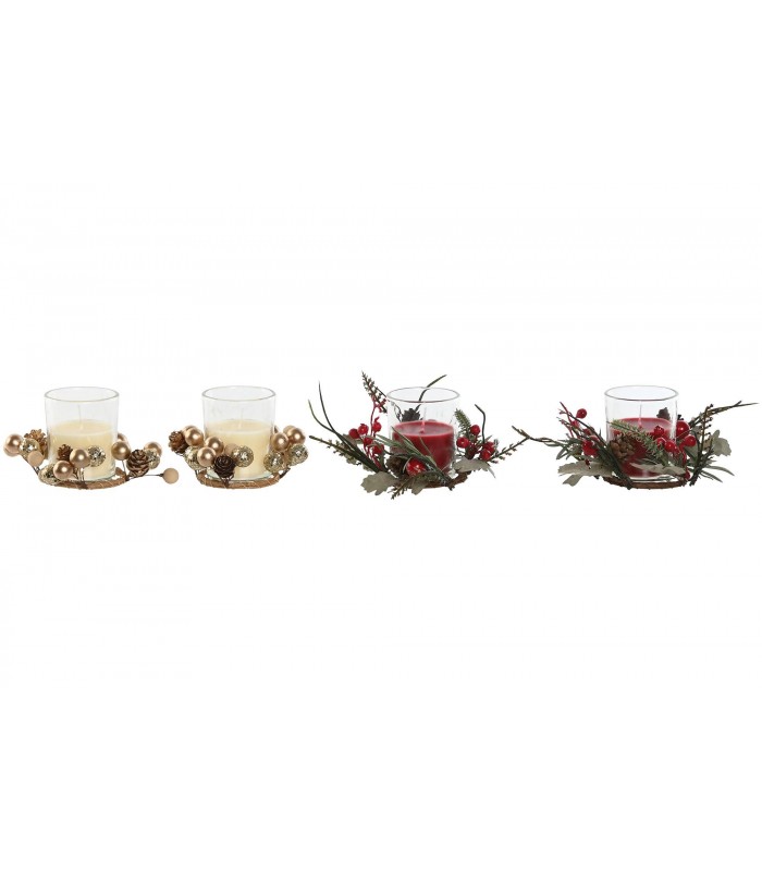 VELA CERA CRISTAL 19.5*10*6.5CM NV-214438