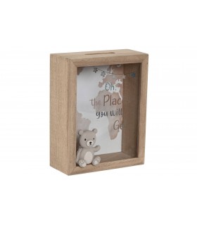 HUCHA MDF/CRISTAL 16*7*20CM LI-217825