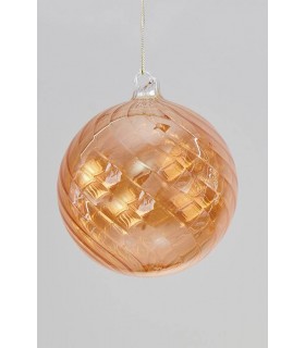 BOLA NAVIDEÑA GLAM 12CM 577-092