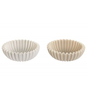 CENTRO DE MESA RESINA 20*20*6.5CM LD-216251