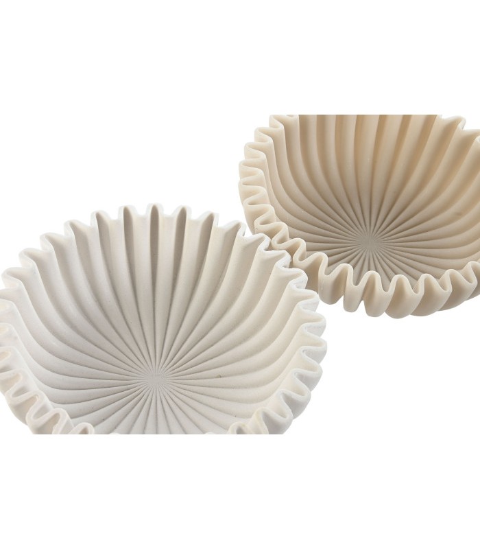CENTRO DE MESA RESINA 20*20*6.5CM LD-216251
