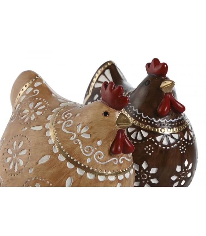 GALLINA RESINA 16.5*11*14CM FD-215869