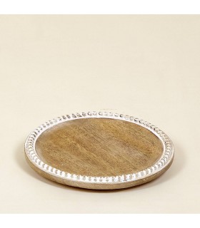 CENTRO MADERA Ø24*3CM 72354