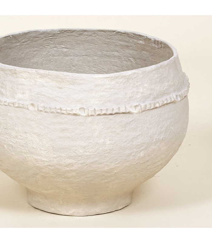 MACETERO Ø40*H30CM TELA MACHE 72464