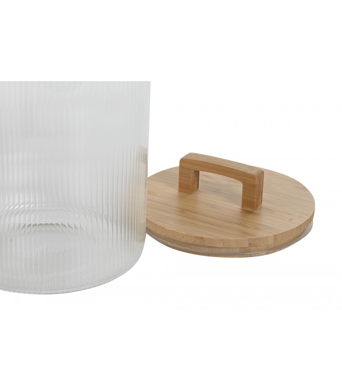 BOTE CRISTAL BAMBU 16*16*28CM PC-217562