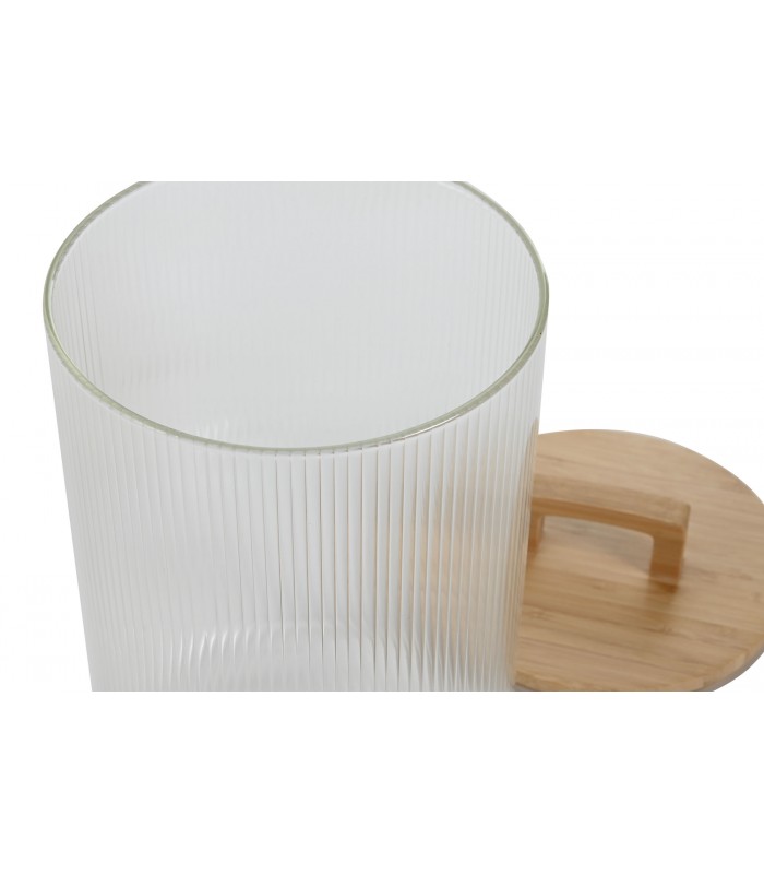 BOTE CRISTAL BAMBU 16*16*28CM PC-217562