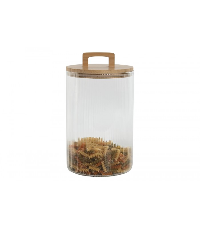 BOTE CRISTAL BAMBU 16*16*28CM PC-217562