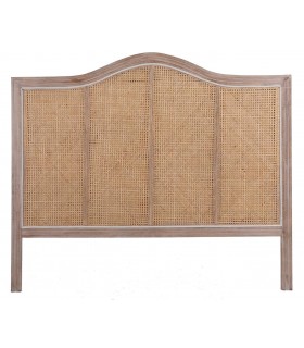 CABECERO CAUCHO/RATAN 160*8*120CM MB-217353