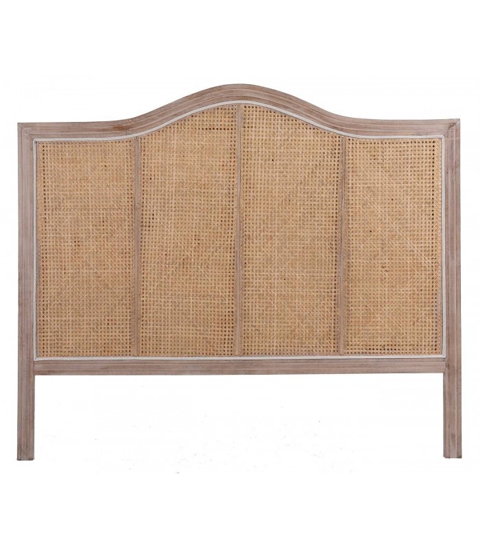 CABECERO CAUCHO/RATAN 160*8*120CM MB-217353