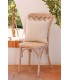 SET/4 SILLAS ABETO/RATAN 45*46*92CM MB-217345