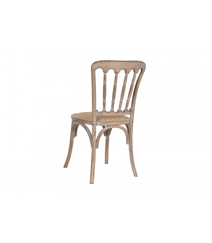 SET/4 SILLAS ABETO/RATAN 45*46*92CM MB-217345