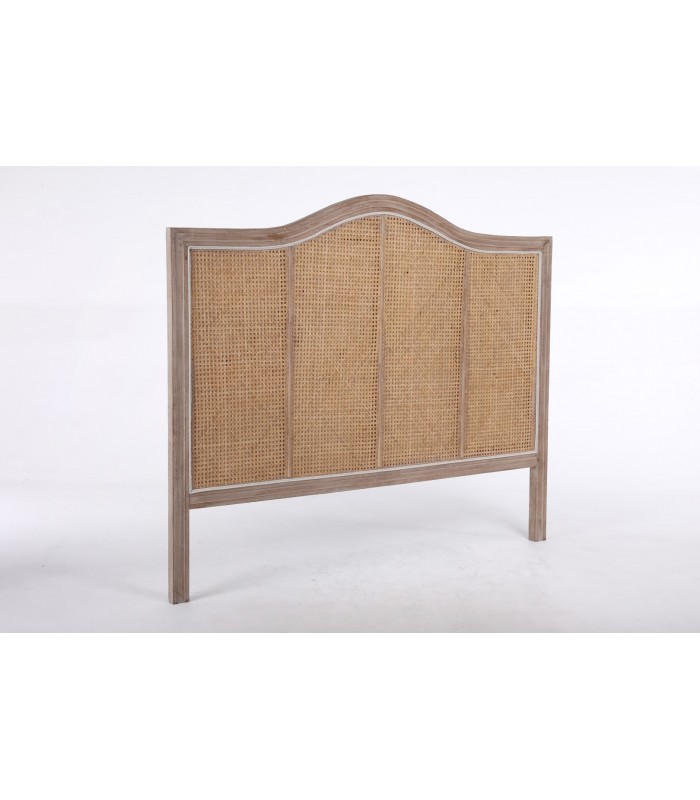 CABECERO CAUCHO/RATAN 160*8*120CM MB-217353