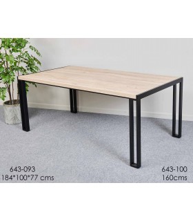 MESA COMEDOR TERRA 184*100*77CM 643-093