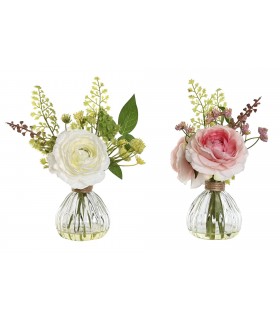 PLANTA CRISTAL 8*8*26CM JA-211355