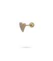PIERCING ACERO Y CIRCONITAS CPE824