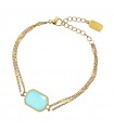 PULSERA ACERO Y ACRILICO BROMELIA CPU032